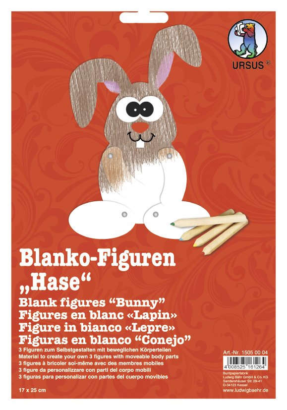 Figurines Blanco 350gr 17x25cm- Lapin